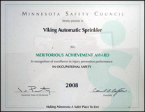 MN Safety Council Award